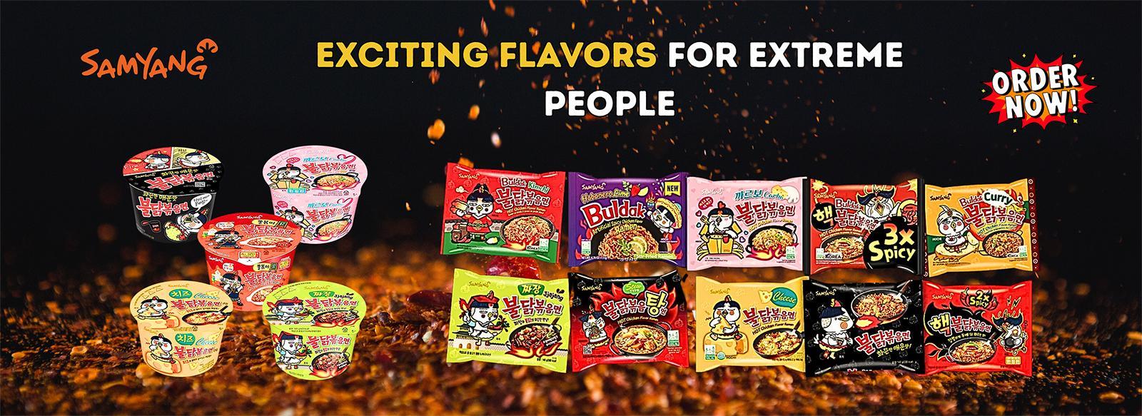 Samyang Noodles Banner