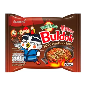 Samyang Ramen Hot Chicken Buldak Yakisoba 40 X 130g