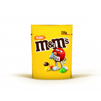 M&m Peanut Pouch 250g X 27