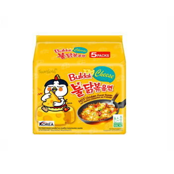 Samyang Hot Chicken Flavor Ramen Cheese 140g X 5p X 8