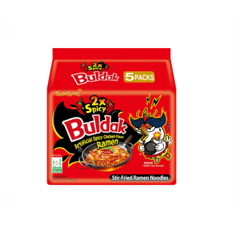 Samyang Hot Chicken Flavor Ramen 2x Spicy 140g X 5p X 8