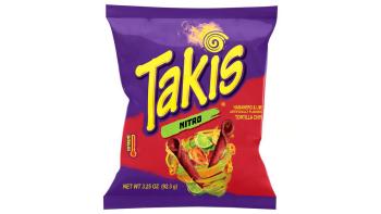 Takis Nitro Rolled Tortila Chips 3.25oz 20ct 3.25oz 92.3g CASE BAR EXP Case Pack = 20units x3.25oz
