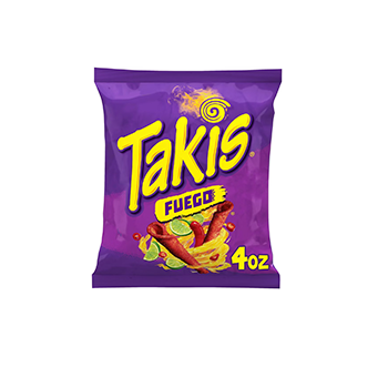 Takis Fuego Rolled Tortila Chips 3.25oz