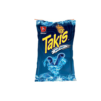 Takis Blue Heat Rolled Tortilla Chips 9.9oz (280g)