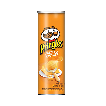 Pringles US Cheddar Cheese Crisps 158g (5.5Oz)
