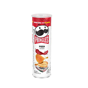 Pringles US Pizza Crisps 158g