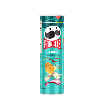 Pringles US Ranch Crisps 158g(5.5Oz)