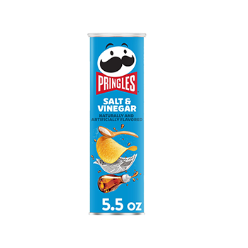 Pringles US Salt & Vinegar 158g (5.5Oz)