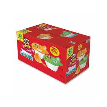 Pringles US 3 Flavors Crisps 48 Cups