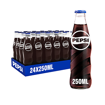 Pepsi Cola Glass Bottle (250ml x24 per case)