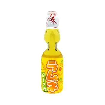 HATA Pineapple flavor Ramune Glass bottle
