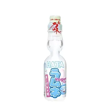HATA Yogurt flavored Ramune Glass bottle