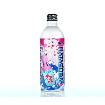 HATA Grapefruit flavored Ramune Glass bottle