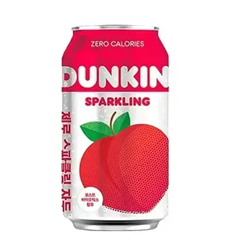 DUNKIN Zero Sparkling Plum 350ml x 24
