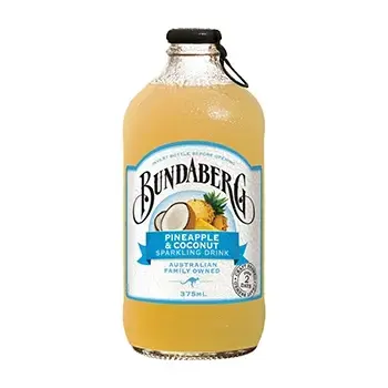 BUNDABERG PINEAPPLE COCONUT 375ML X 12