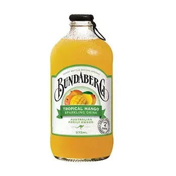 BUNDABERG TROPICAL MANGO 375ML X 12