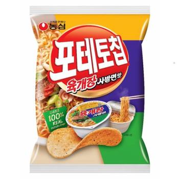 Nongshim Ramen Flavor Potato Chips Taste 60g