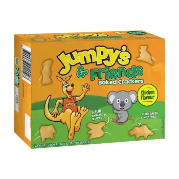 JUMPYS CHICKEN CRACKERS 140G X 16