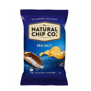 NATURAL CHIP CO SEA SALT EXP SG 175G X 12