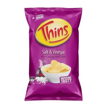 THINS EXPORT SALT & VINEGAR SG 175G X 12