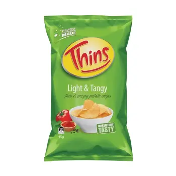 THINS LIGHT & TANGY SG 45G X 18