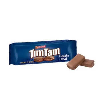 Chocolate Tim Tam Double Coat Export