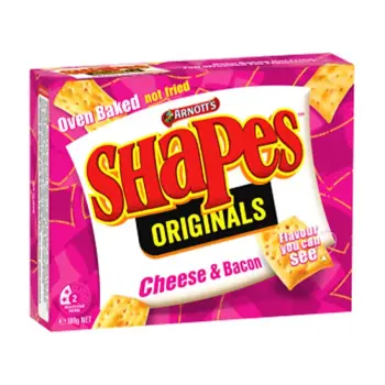 Shapes Cheese & Bacon