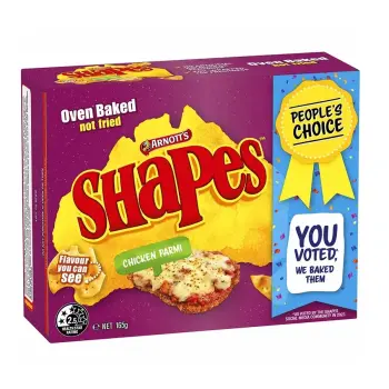 Shapes Chicken Parmi