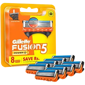 Gillette Fusion5 Power 8's Cart