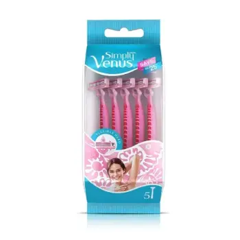 Gillette Simply Venus Basic Razor ( Pack of 5)