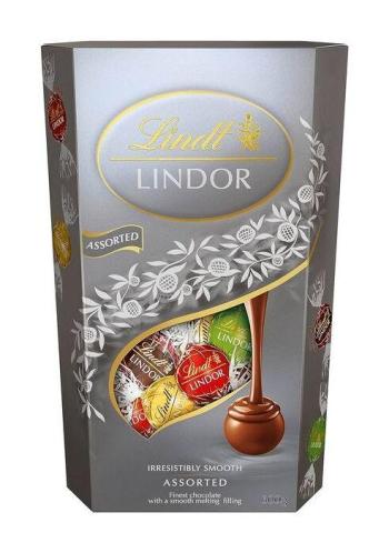Lindor Silver Assorted Cornet 600G