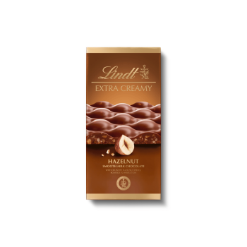 Lindt Extra Creamy Milk Hazelnut 80g - NEW PRODUCT