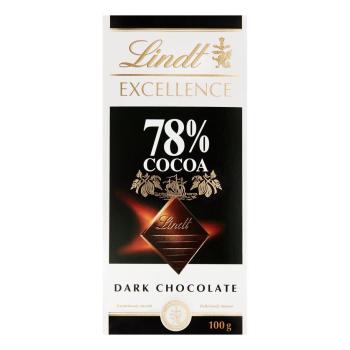 Lindt Exellence Dark 78 % 100 G
