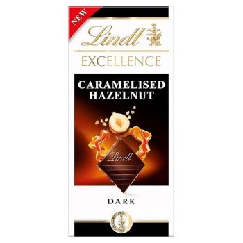 Lindt Excellence Caramel Hazelnut 100G X 6 X 20