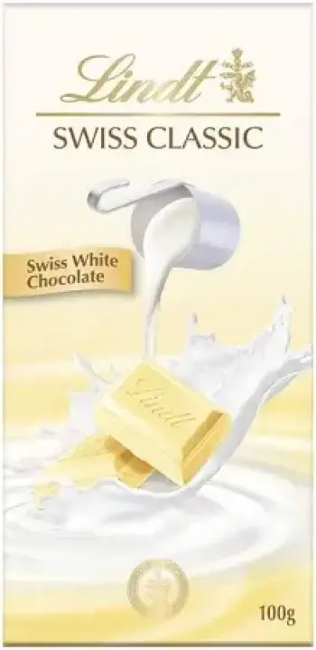 Lindt Swiss White 100 G