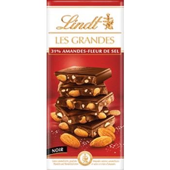 Lindt Grand Plaisir White With Strawberry And Almonds 150 G