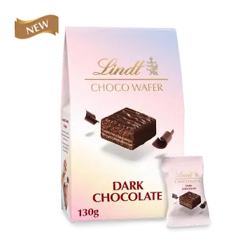 Lindt Choco Wafer Dark 130g