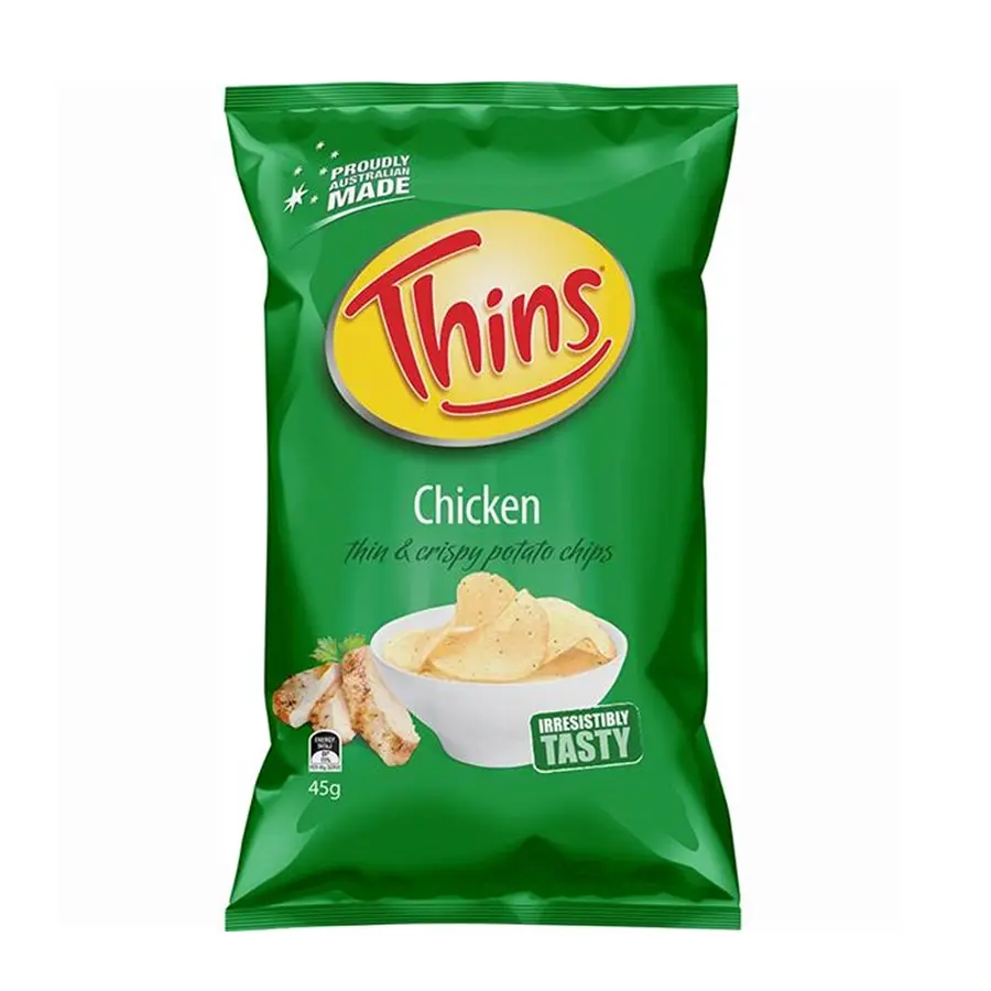 THINS EXPORT CHICKEN SG 45G X 18