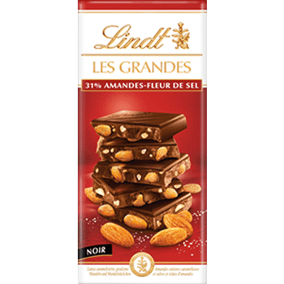 Lindt Grand Plaisir White With Strawberry And Almonds 150 G